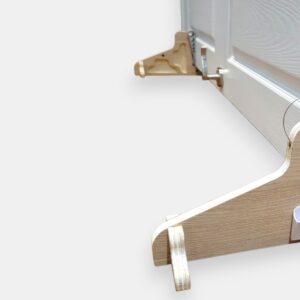 2 × Compact Door Stands for Carpenters & Joiners